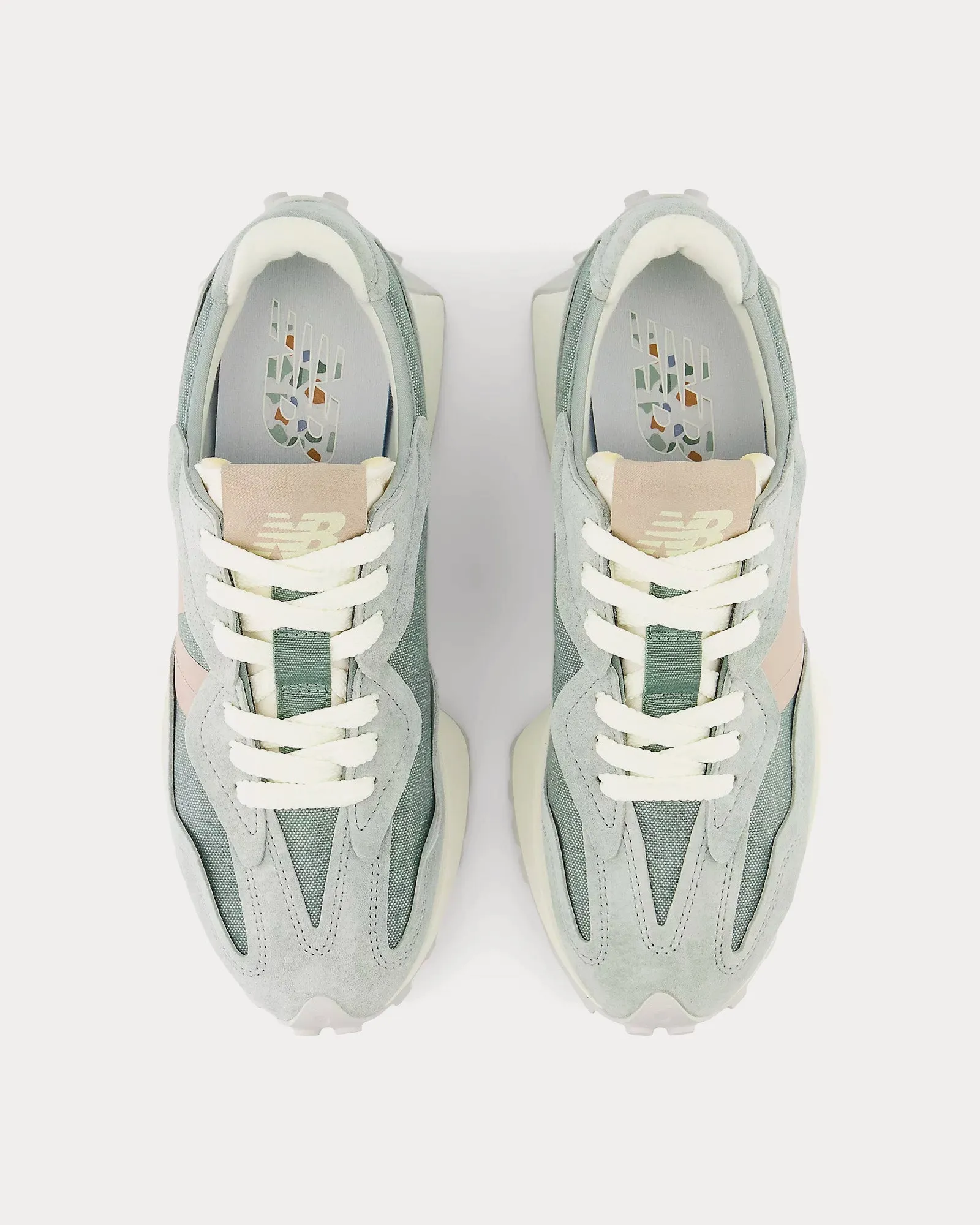 327 Juniper / Driftwood Low Top Sneakers