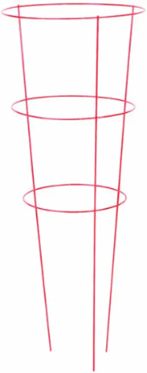 42  PROMO TOMATO CAGE RED 42X14 3RING3LEG