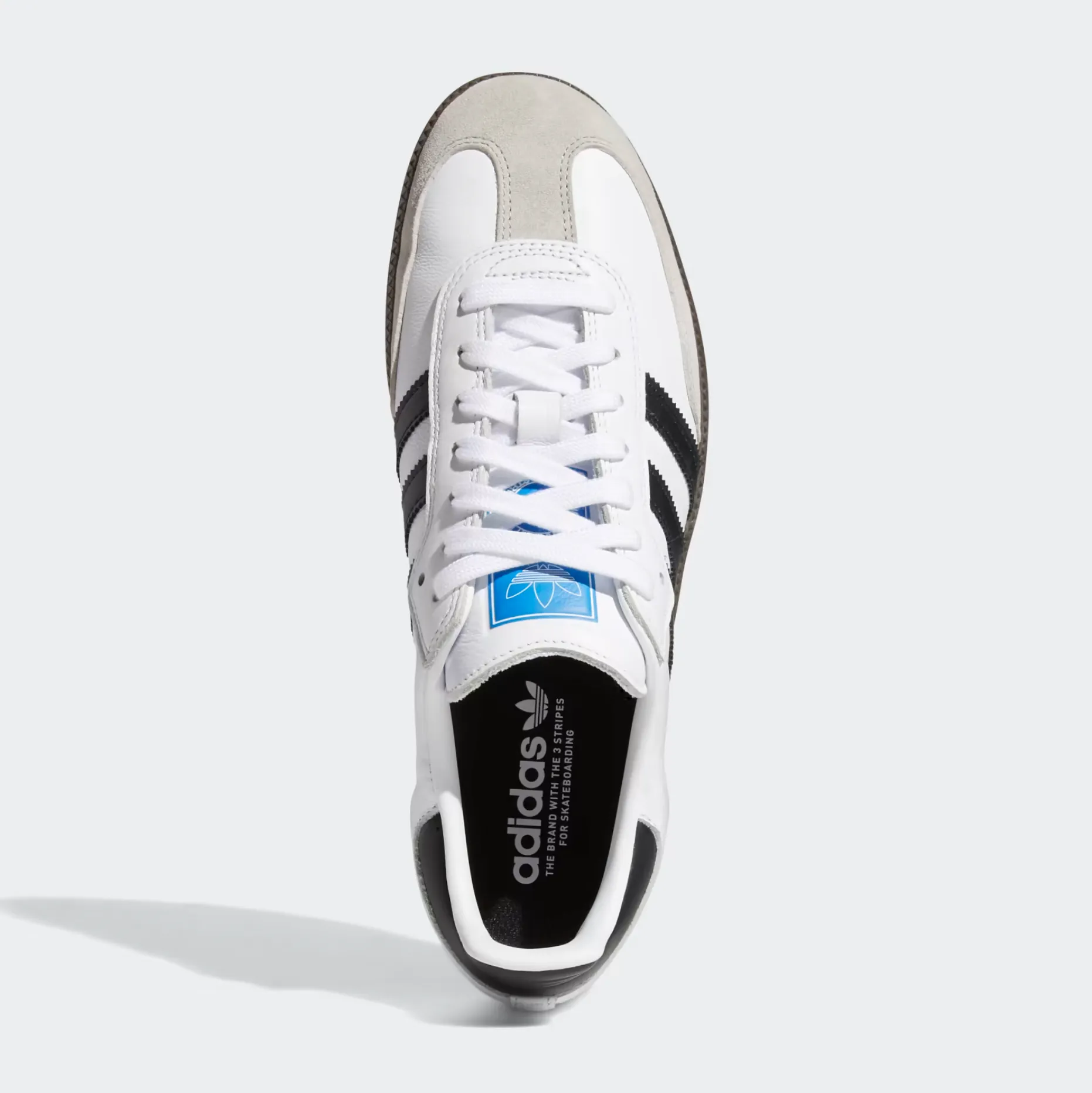 ADIDAS SAMBA ADV WHITE / BLACK