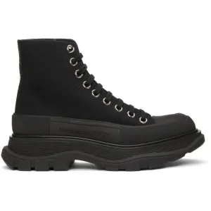 Alexander McQueen Black Tread Slick High Sneakers