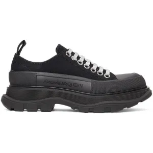 Alexander McQueen SSENSE Exclusive Black Tread Slick Sneakers
