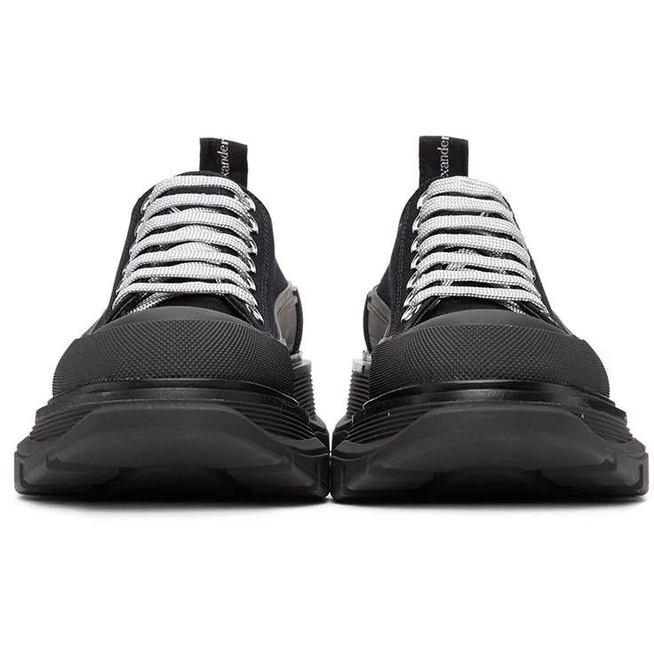 Alexander McQueen SSENSE Exclusive Black Tread Slick Sneakers
