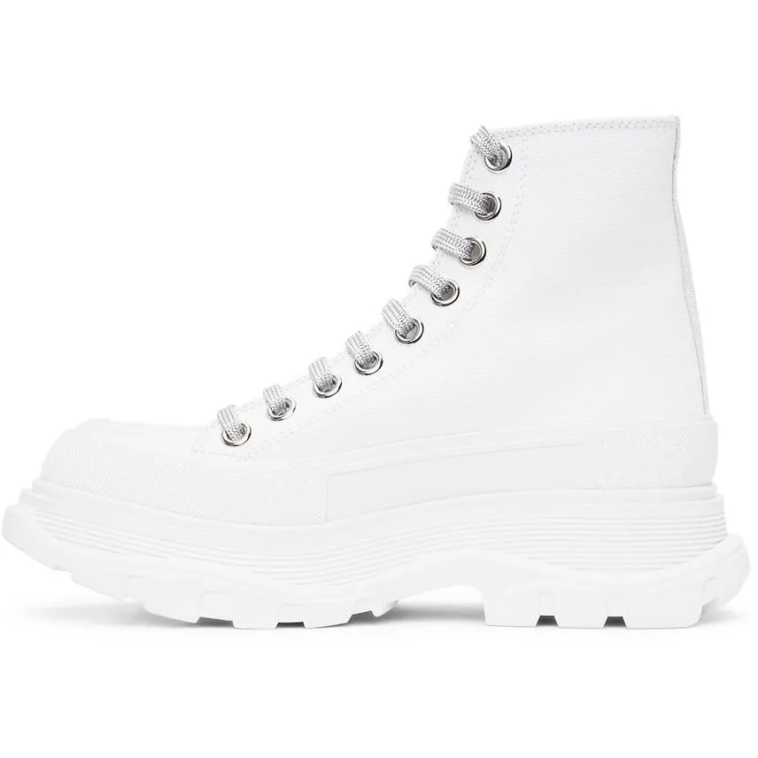 Alexander McQueen White Tread Slick Sneakers