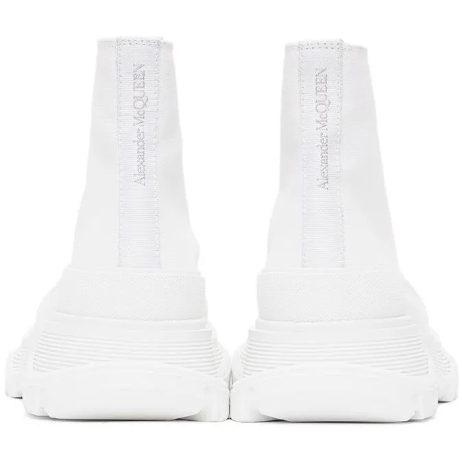 Alexander McQueen White Tread Slick Sneakers