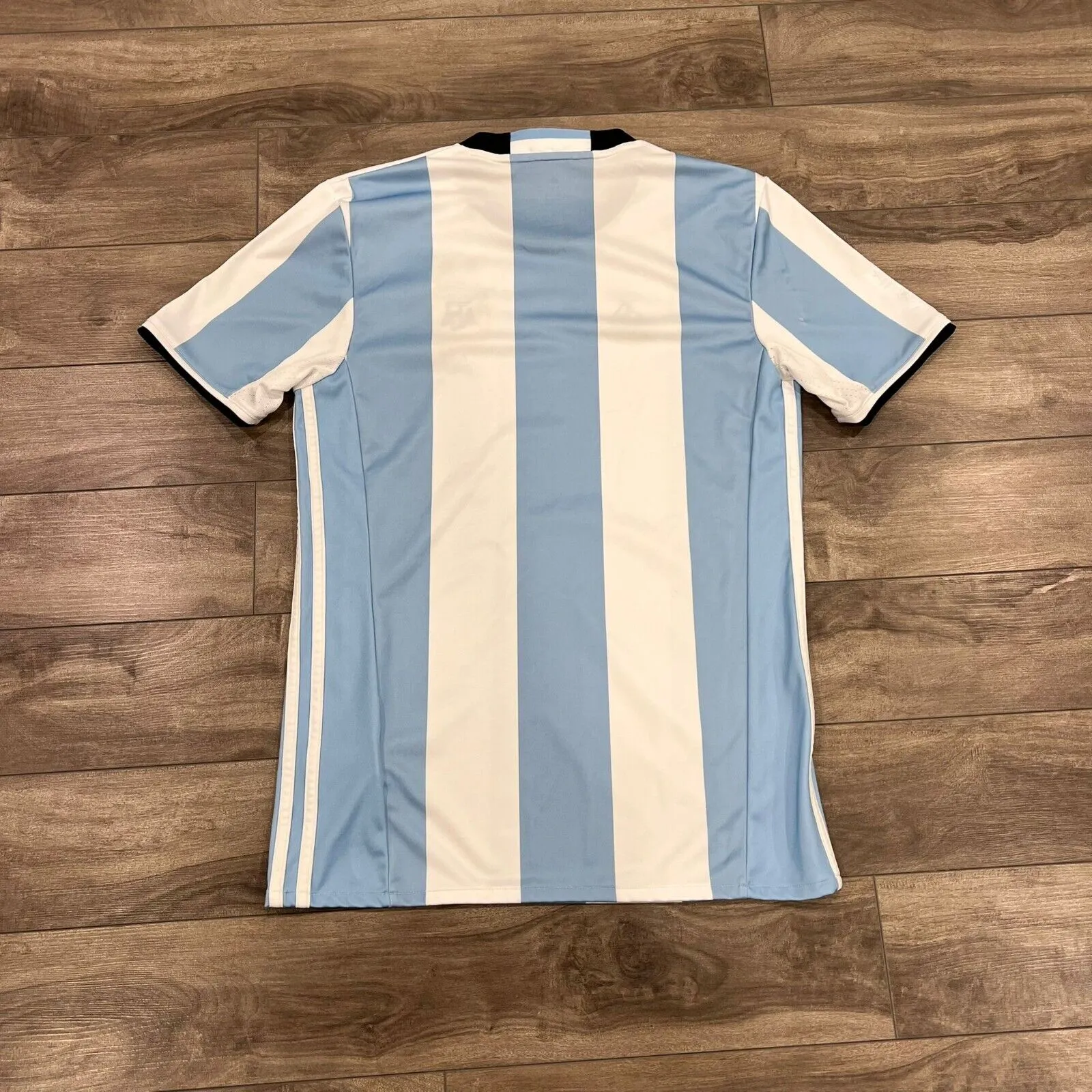 Argentina Adidas AFA Authentic Soccer Jersey Climacool
