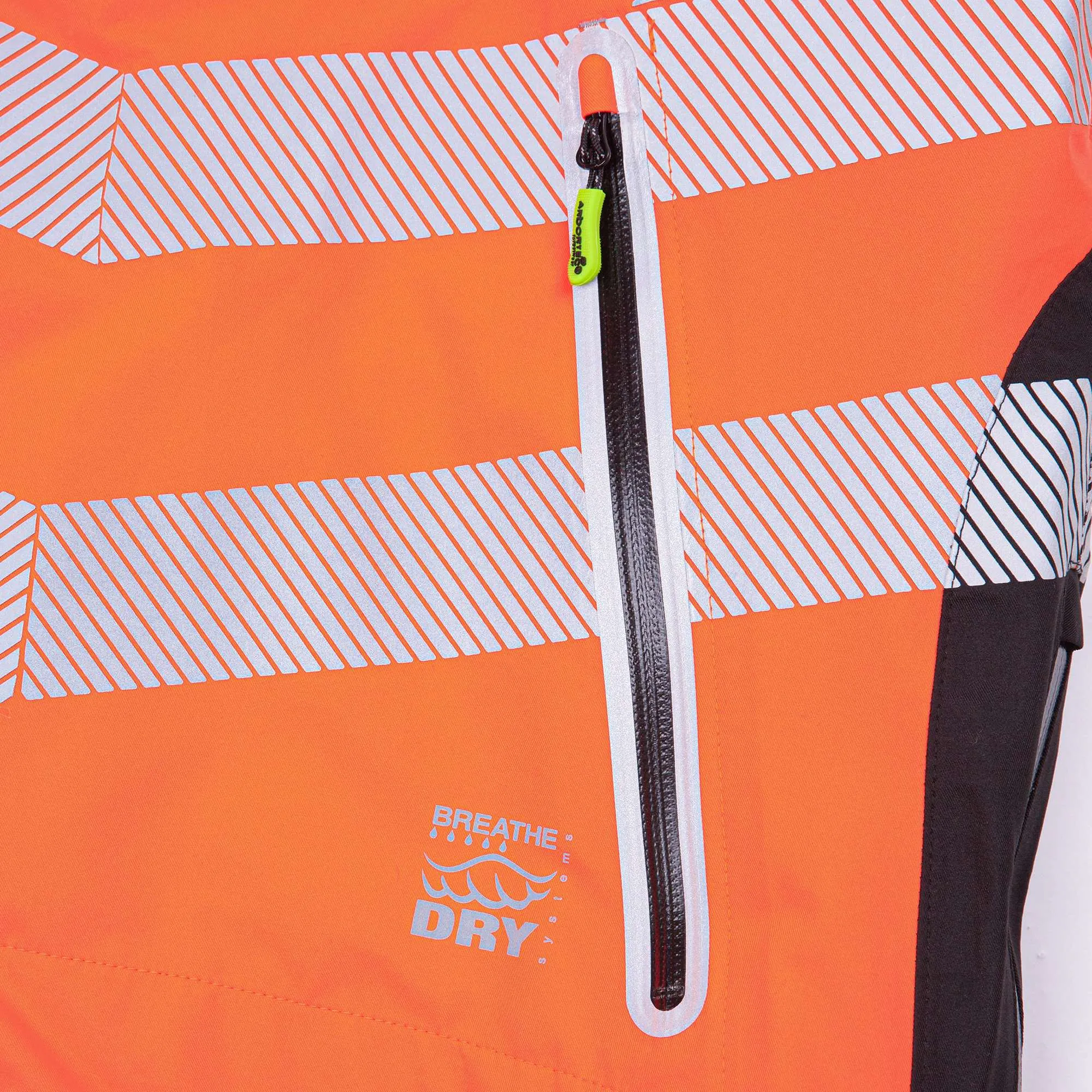 ATHV4400 Arbortec BreatheDry® Waterproof Smock - Hi-Vis Orange