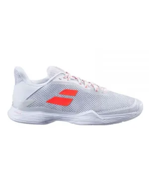 Babolat Jet Tere Clay Women's Tennis Shoes In White/Orange