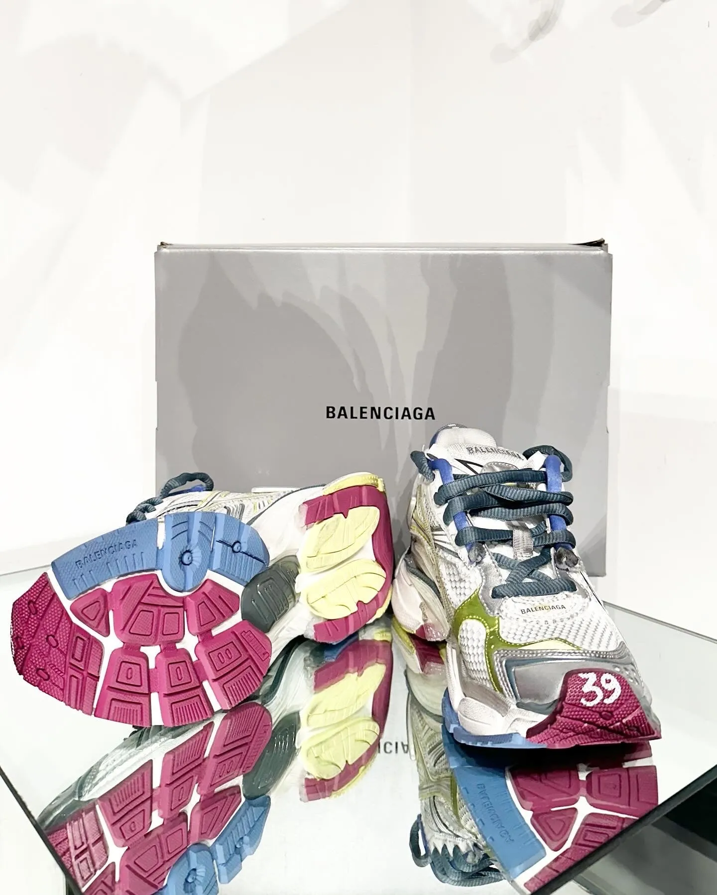 BALENCIAGA Multi Colour Sneakers