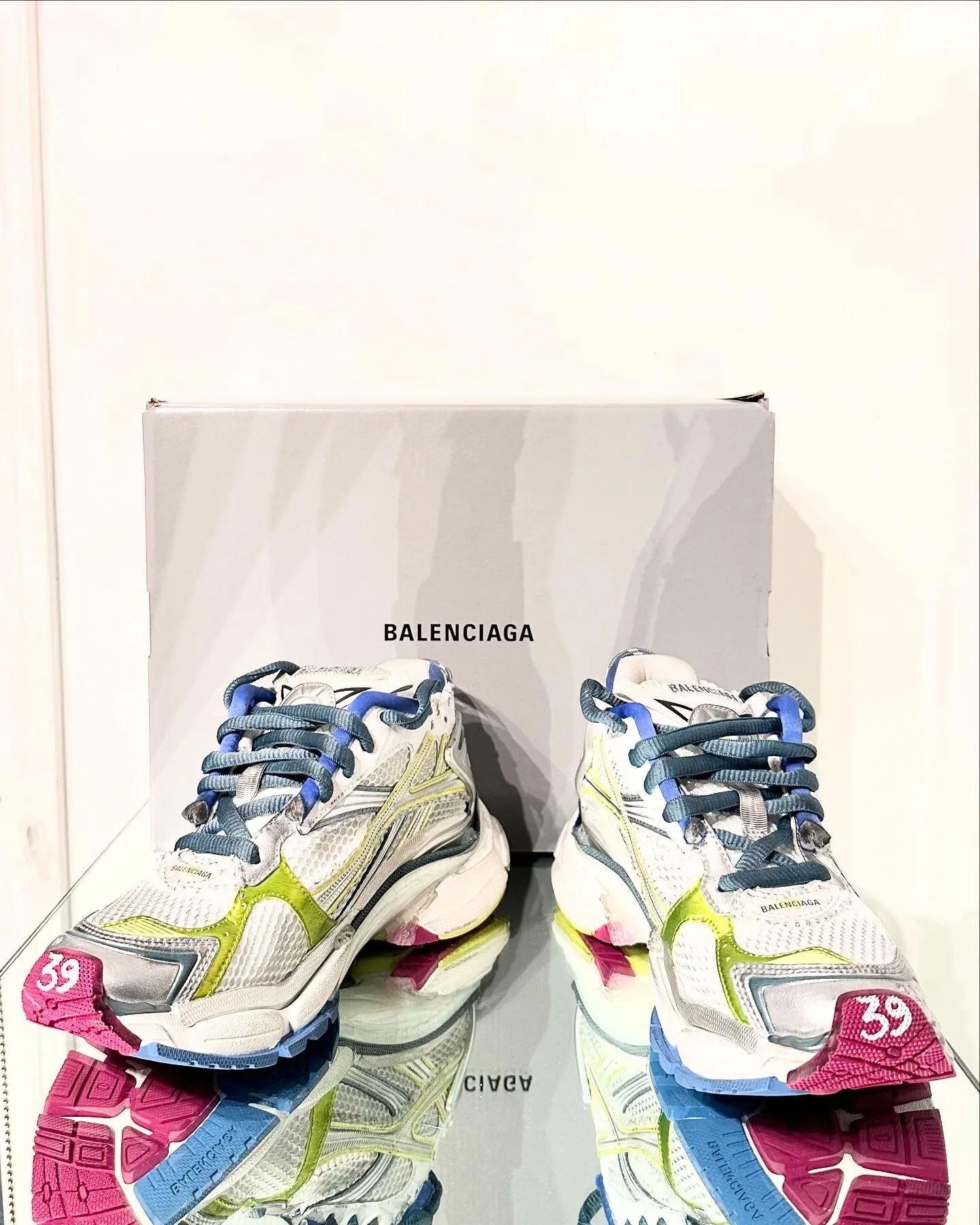 BALENCIAGA Multi Colour Sneakers