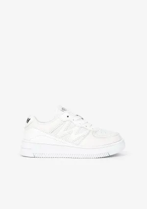 B&W White Glow in the Dark Sneakers