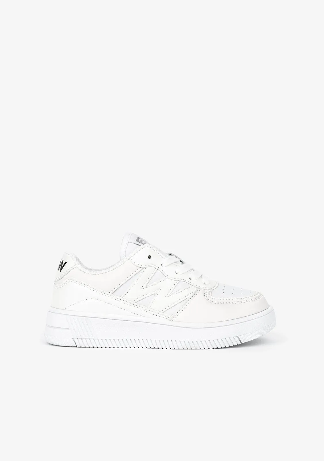 B&W White Glow in the Dark Sneakers