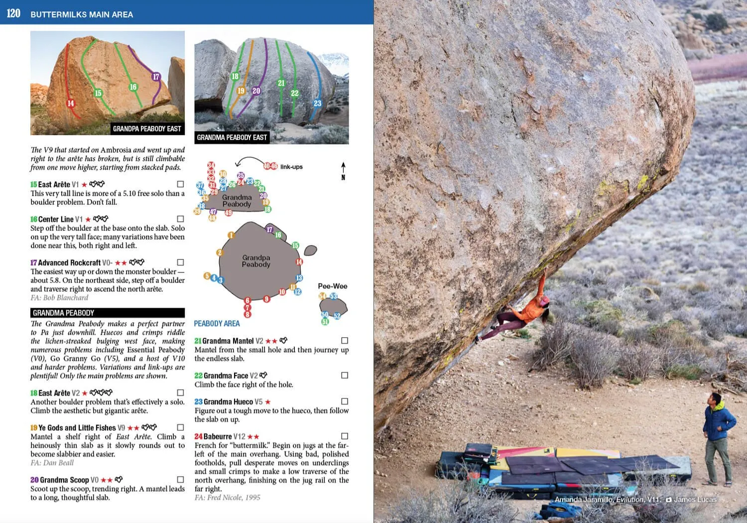 Bishop Bouldering Guidebook