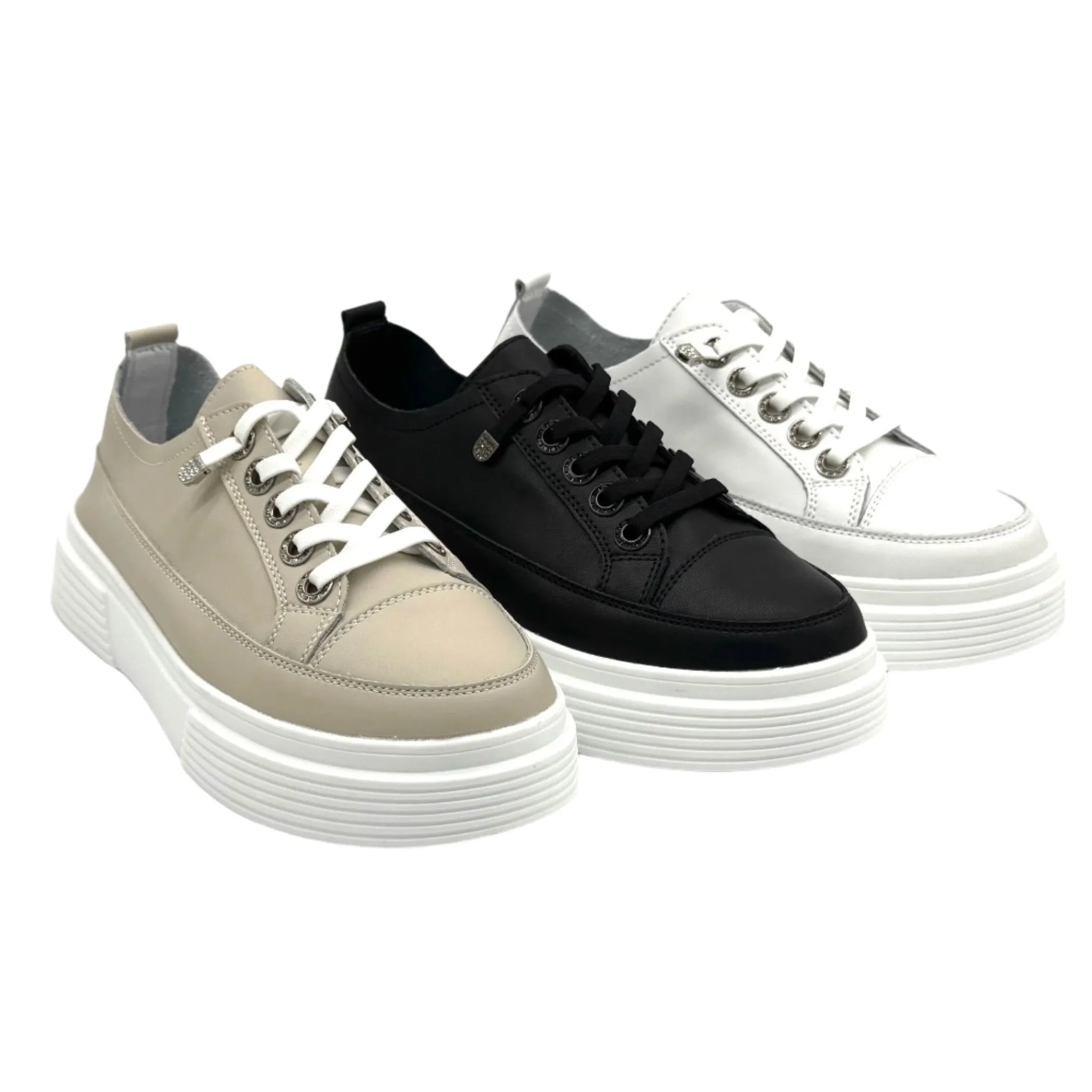 BONAVI 31F15-21 Platform Sneakers