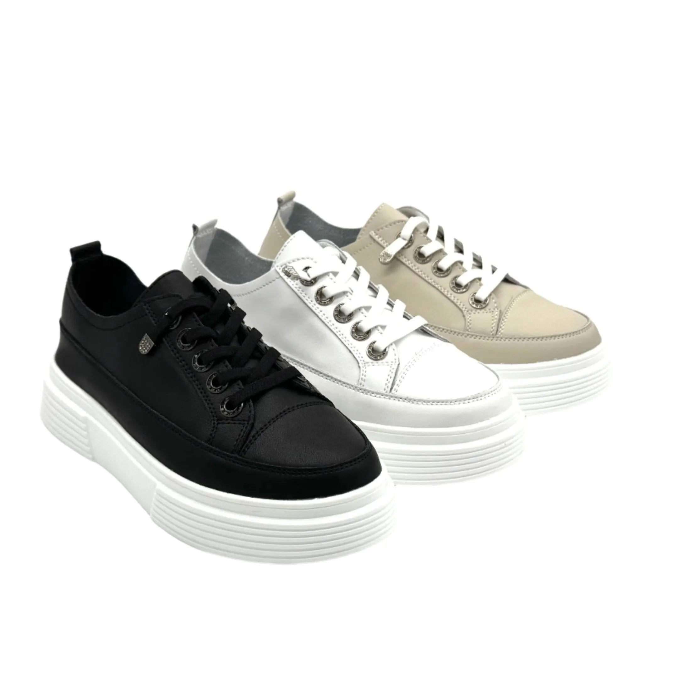 BONAVI 31F15-21 Platform Sneakers