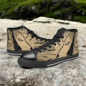 Boruto Naruto Gaara Shoes High Top Sneakers for Kids and Adults