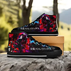 Bungou Stray Dogs Ryuunosuke Akutagawa Custom High Top Sneakers Shoes