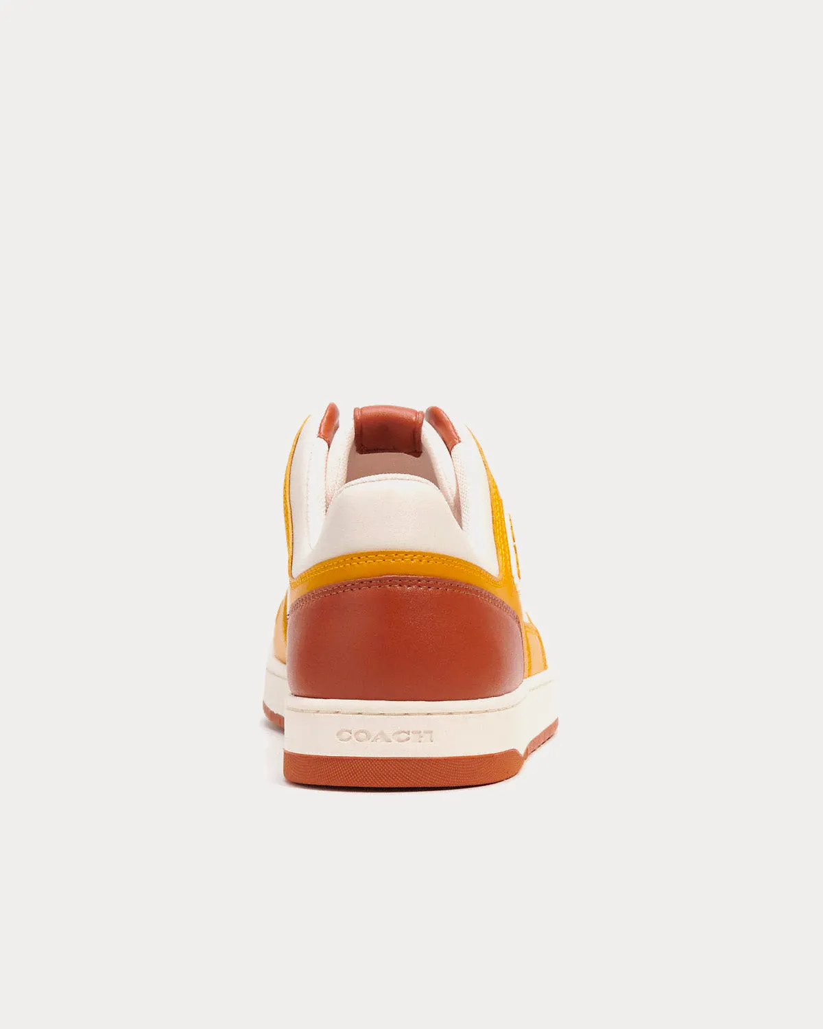 C201 Yellow Gold Low Top Sneakers
