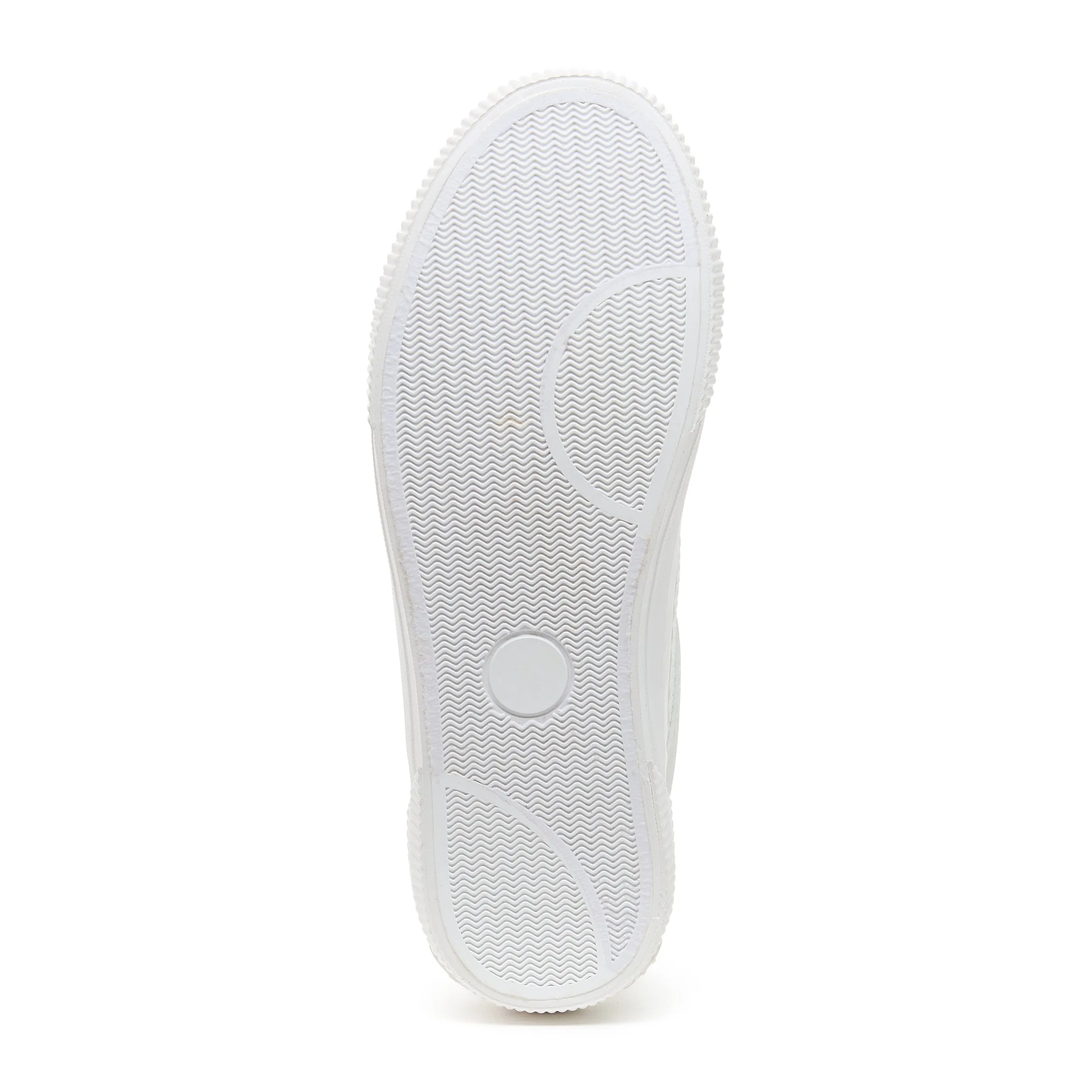 Cheery White Mesh Color Blocked