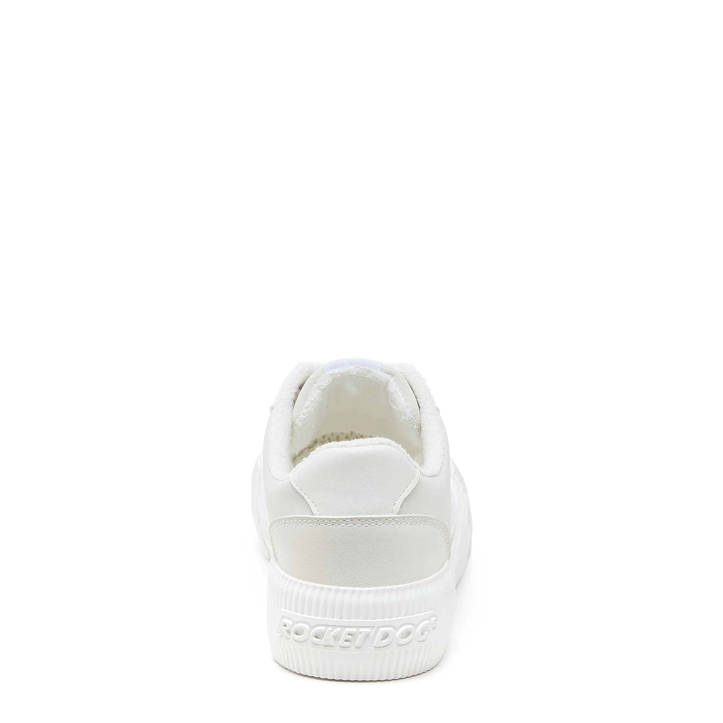 Cheery White Mesh Color Blocked