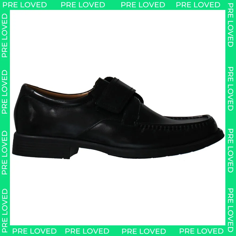 Clarks Huckley Roll Mens Black Shoes NO BOX