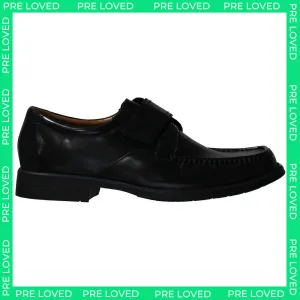Clarks Huckley Roll Mens Black Shoes NO BOX