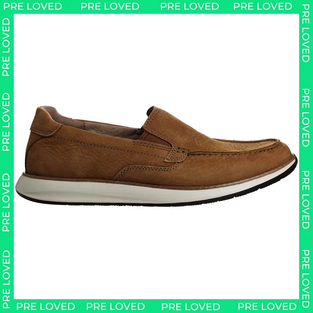 Clarks Un Pilot Mens Brown Shoes NO BOX