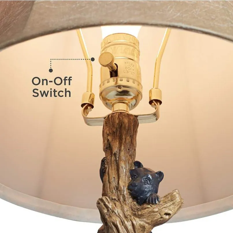 Climbing Bears Cubs USB Lamp Set
