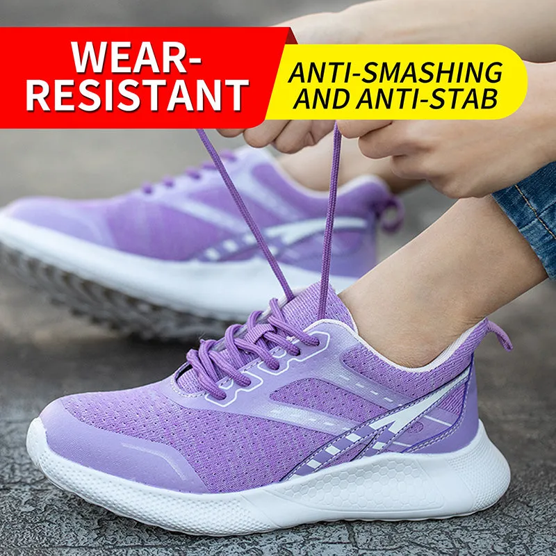 Comfortable Steel Toe Tennis Work Shoes For Womens Tfwmgv S108