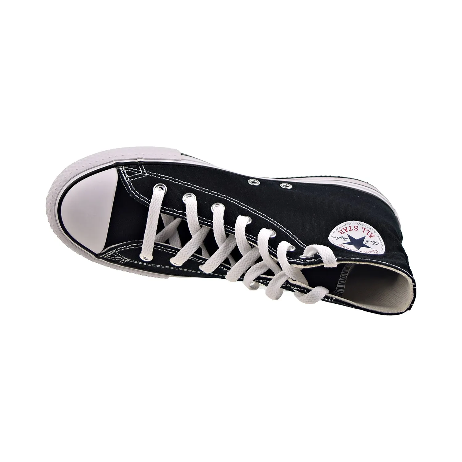 Converse Chuck Taylor All Star Hi EVA Platform Kids' Shoes Black-White