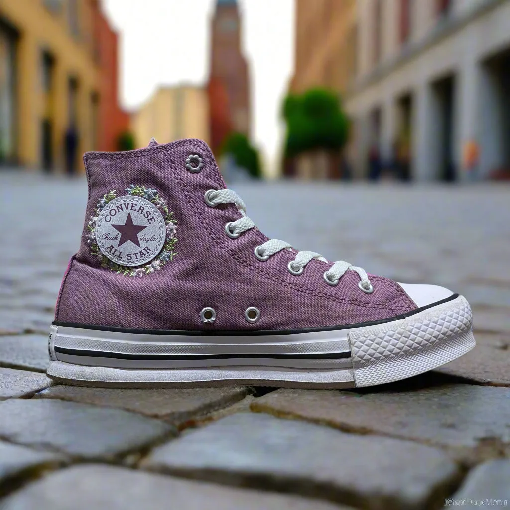 Converse Floral Fit Platform Chuck Taylor High-Top Size UK 4 / EU 37.5 / US 6