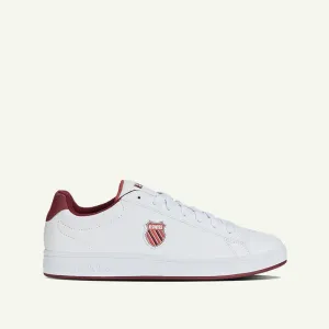 Court Shield Men's Shoes - White/Bruschetta/Cabernet