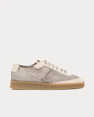 Crespo Brick Red Suede Low Top Sneakers