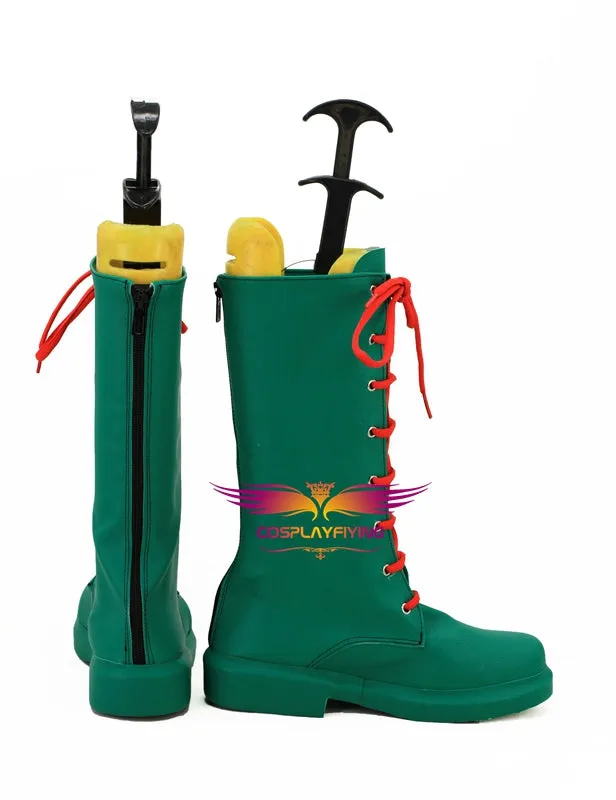 DC Comics Batman Damian Wayne Robin Cosplay Shoes Boots Custom Made for Adult Men and Women