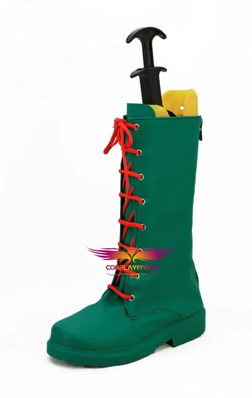 DC Comics Batman Damian Wayne Robin Cosplay Shoes Boots Custom Made for Adult Men and Women