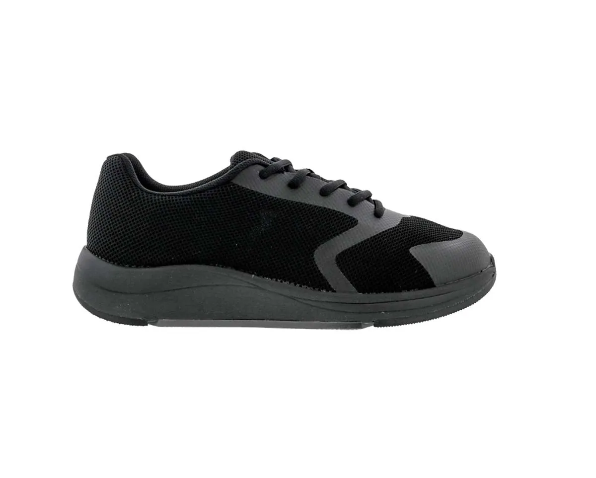 Drew Stable Men Sneaker In Black Mesh Combo