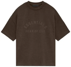Fear of God Essentials Heavy Short-Sleeve Tee 'Heather Wood' (SS24)