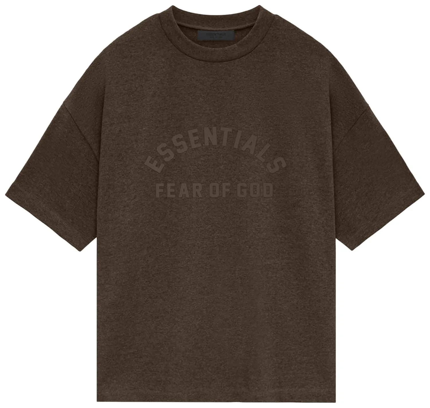 Fear of God Essentials Heavy Short-Sleeve Tee 'Heather Wood' (SS24)
