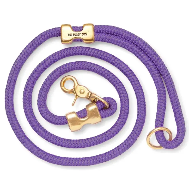 Foggy Dog Rope Leash