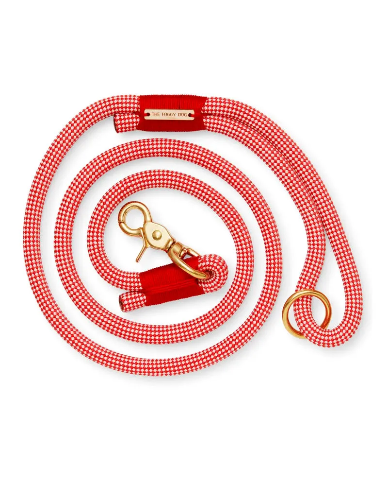 Foggy Dog Rope Leash