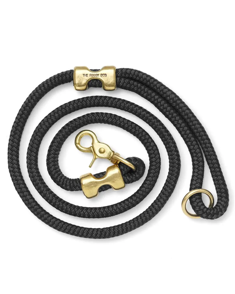 Foggy Dog Rope Leash