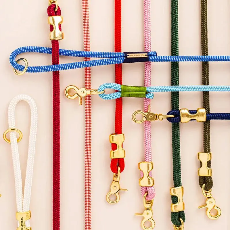 Foggy Dog Rope Leash
