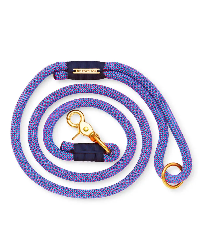 Foggy Dog Rope Leash