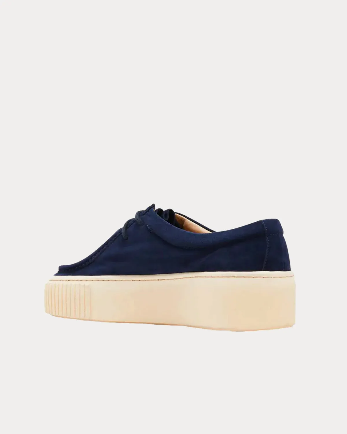 Fontaina Navy Low Top Sneakers