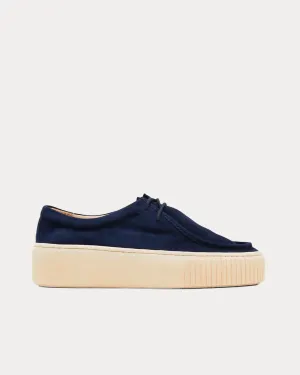 Fontaina Navy Low Top Sneakers