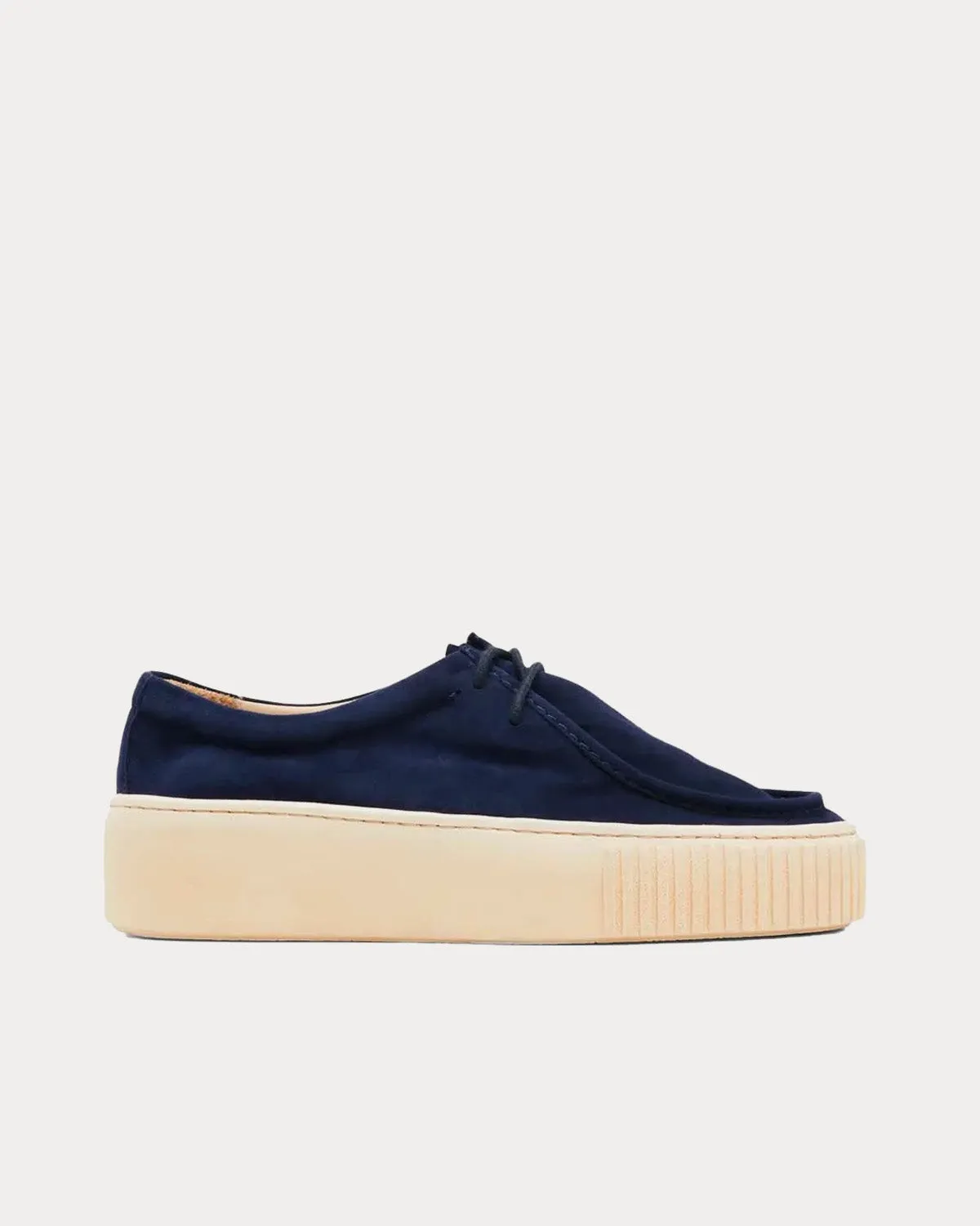 Fontaina Navy Low Top Sneakers
