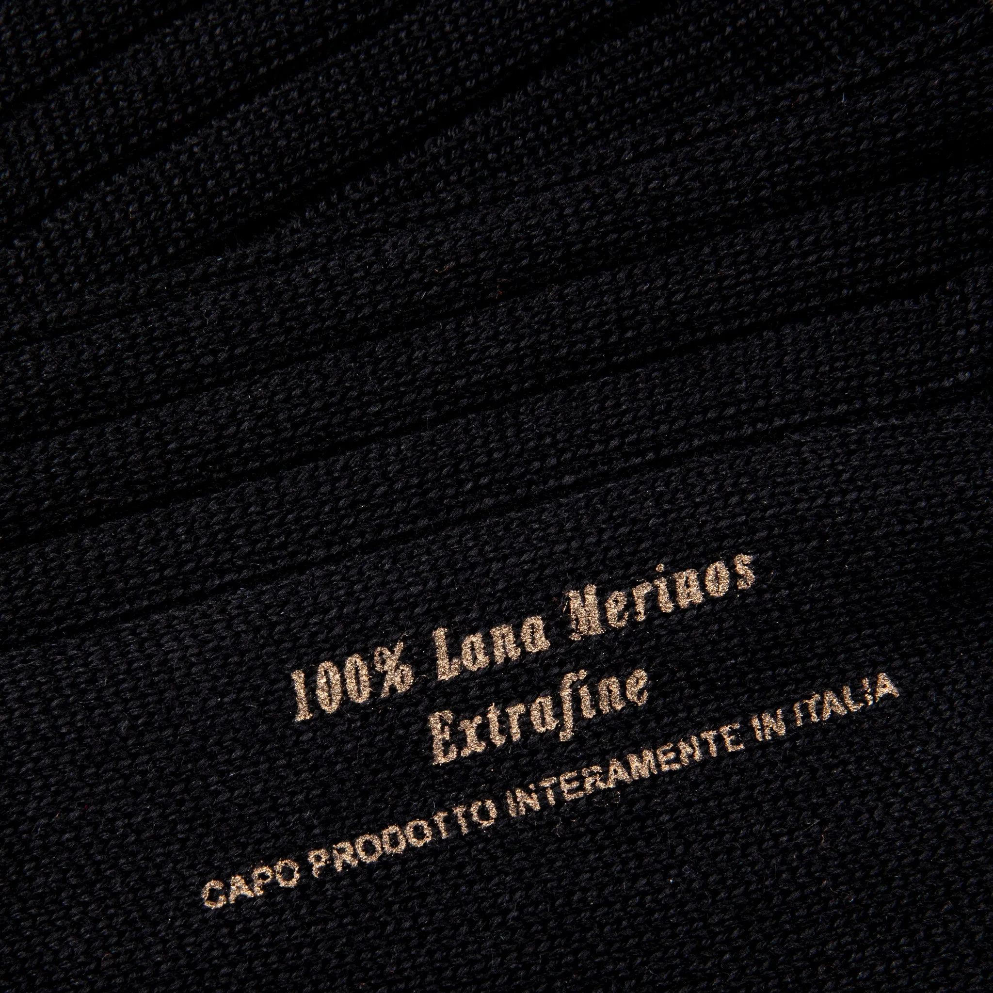Frans Boone Socks Pura Lana Merinos Pesante Nero