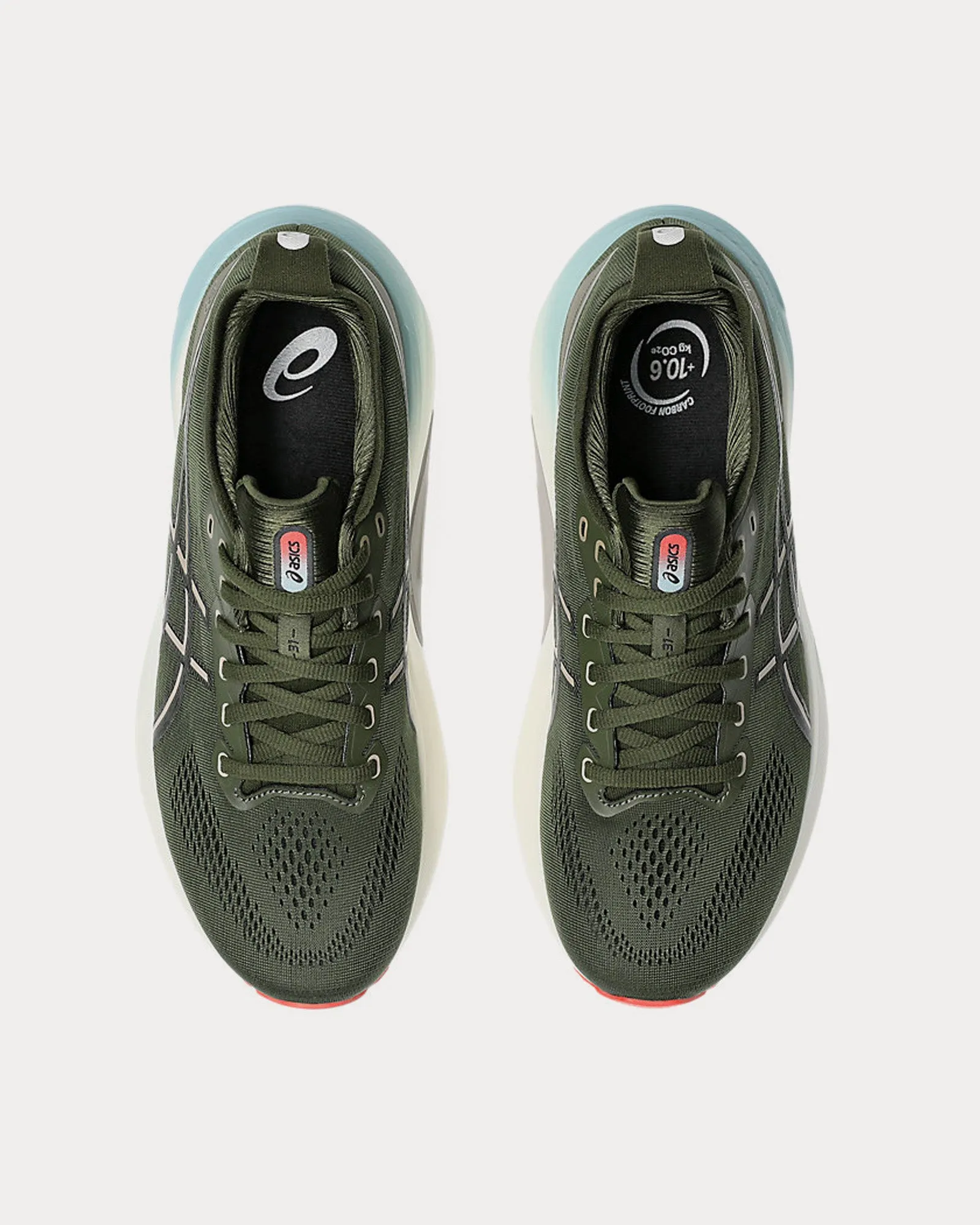 Gel-Kayano 31 Smog Green / Black Running Shoes