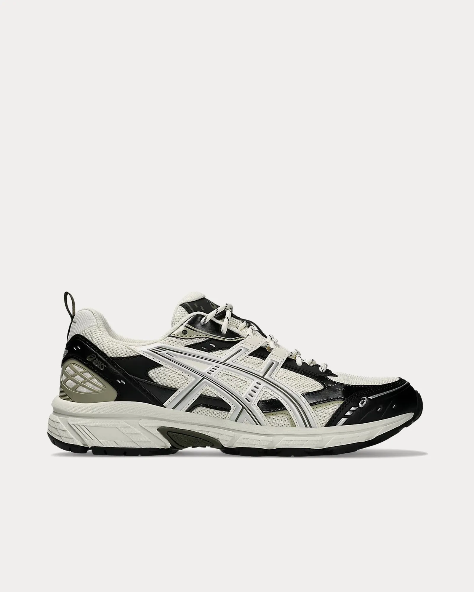 Gel-Nunobiki Cream / Dark Olive Low Top Sneakers