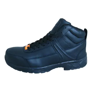 Genuine Grip Footwear- 1021 Black Women's Athletic Steel Toe Boots