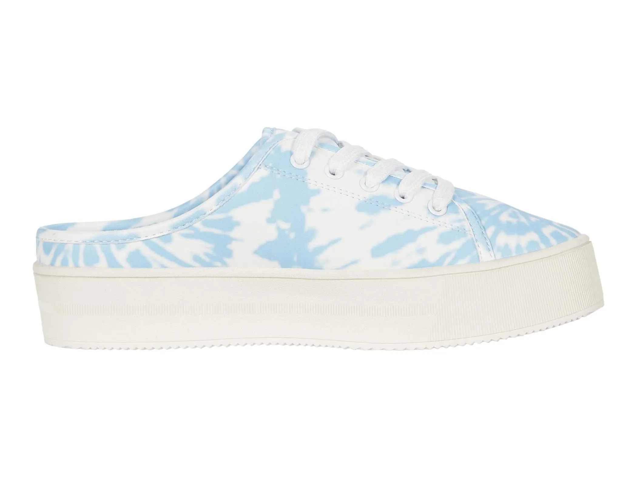 Jessica Simpson Eyden lace-up Mules Sneaker (8.5, BRIGHT WHITE COMBO)
